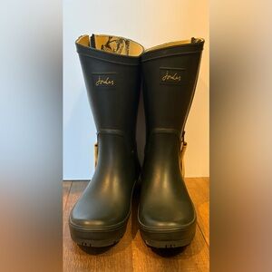 Joules Dark Green Rubber Boots